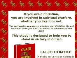 Go to: Called To Battle - Spiritual Warfare Teaching.