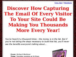 Go to: List Is Money Step-by-step Videos