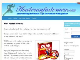 Go to: Run Faster Method - Proven System To Improve Your Speed