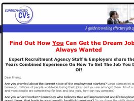Go to: Supercharged CV's - Over $20 / Sale - Growing Niche.
