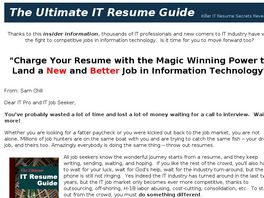 Go to: The Ultimate Resume Guide For Computer Jobs
