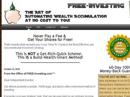 Go to: Get Shares For Free And Stop Paying Commissions With Free-investing!