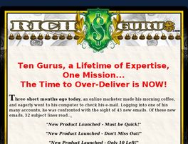Go to: Rich Gurus - 15 Hour Video Course Just Launched!
