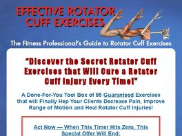 Go to: Killer Rotator Cuff Injury Product For Suffers And Fit Pros
