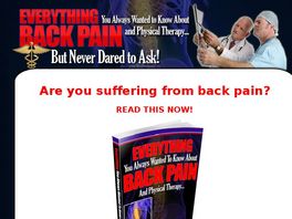 Go to: Backpain Relief And Prevention.