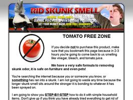 Go to: Remove Skunk Smell From Anything