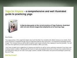 Go to: Yoga For Anyone