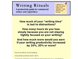 Go to: Writing Rituals For Marketing Writers & Copywriters