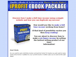 Go to: IProfit Ebook Package.