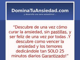 Go to: Controla Tu Ansiedad - Domina Tu Ansiedad 50% De Comision