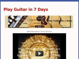 Go to: Play The Guitar In 7 Days