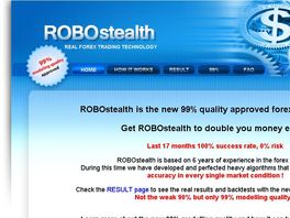 Go to: Real Money Multiplier Forex Robot Robostealth, Over 99% Winning Trade