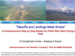 Go to: "Takeoffs and Landings Made Simple" - Ebook