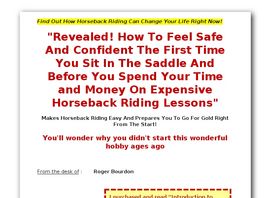 Go to: Introduction To Horseback Riding.