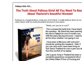 Go to: Pattaya Girls 101