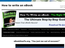 Go to: Ebookhowto, 'how To Make Money Writing Ebooks'