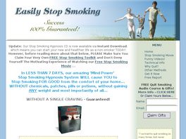 Go to: Mind Power Hypnosis - Quit Smoking Now
