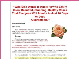 Go to: Top Rose Gardening Ebook