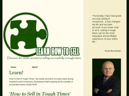 Go to: How To Sell In Tough Times.