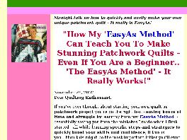 Go to: The Patchwork Easyas Method Updated!
