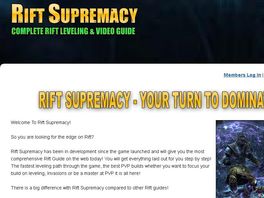 Go to: Rift Guide - Top Converting Page - 70% Commission And Upsell