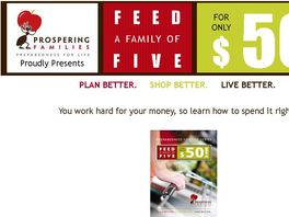 Go to: Feed A Family Of 5 For Only $50!