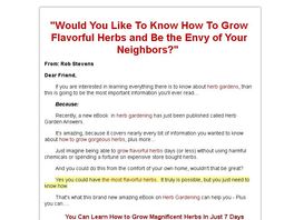 Go to: Herb Garden Answers