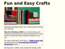 Go to: Fun Easy Crafts How-to Ebooks