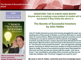 Go to: The Secrets Of Successful Inventors.