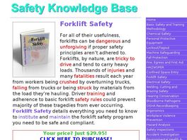 Go to: Foklifts Make Easy Work, But Can Have A Crushing Effect On People.