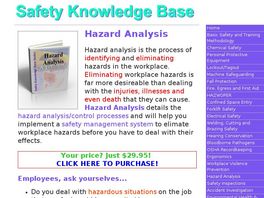 Go to: Learn How To Identify Hazards Before They Can Injure Someone.
