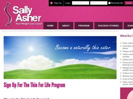 Go to: Sally Asher's Revolutionary - Thin For Life Program