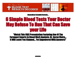 Go to: Blood Test Results Decoded