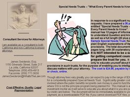 Go to: Special Needs Trusts