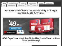 Go to: Checking And Analyzing Large Lists Of Domain Names SEO Will Love This.