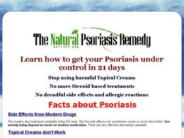Go to: The Natural Psoriasis Remedy