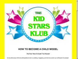 Go to: How To Become A Successful Child Model