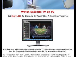 Go to: Satellite PC Box - Only 100% Commission Tv On PC Product