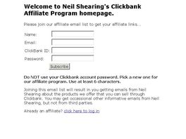 Go to: Neil Shearing's Internet Marketing Products