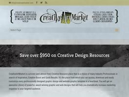 Go to: Creativeartmarket