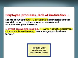 Go to: How To Motivate Employees.