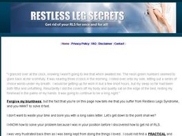 Go to: Restless Leg Secrets