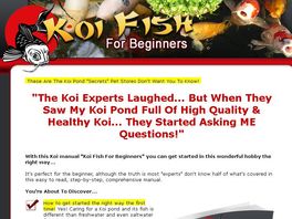 Go to: Starting The Koi Hobby - A Step-by-step Guide