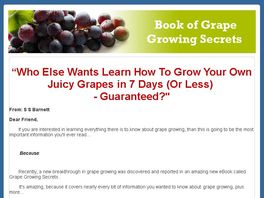 Go to: Book of Grape Growing Secrets