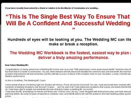 Go to: The Wedding Mc Workbook