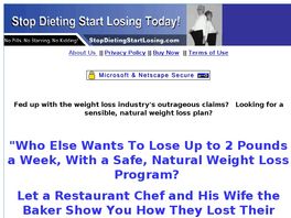 Go to: Natural Weight Loss Program Proves Huge Success!