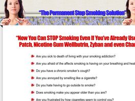 Go to: The Permanent Stop Smoking Solution