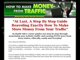 Go to: Make Money From Traffic.