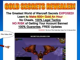 Go to: Hayden's World Of Warcraft Secret Gold Guide