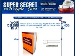 Go to: Super Secret Weight Loss.